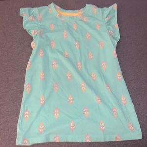 Ruffle sleeve ice cream tee